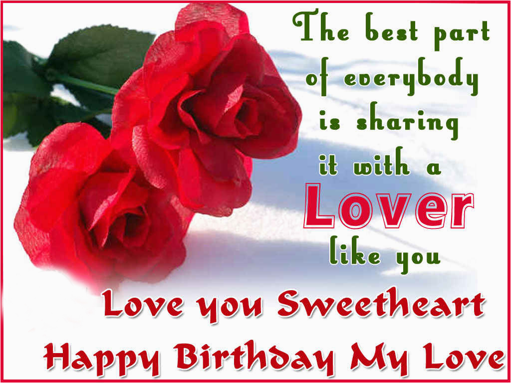 birthday wishes for lover photo and birthday messages pictures respond