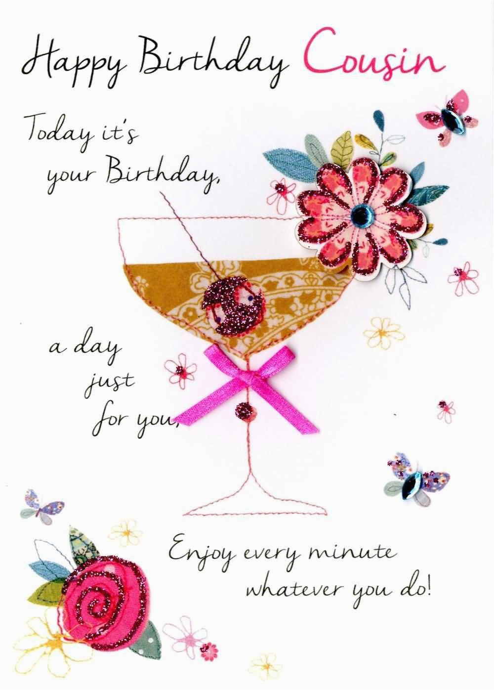 Happy Birthday Cousin Free Card Printable