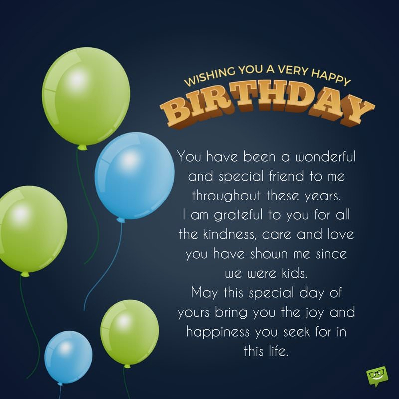 Birthday Quotes For A Special Male Friend