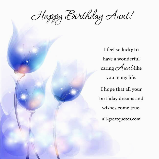 happy birthday aunt quotes