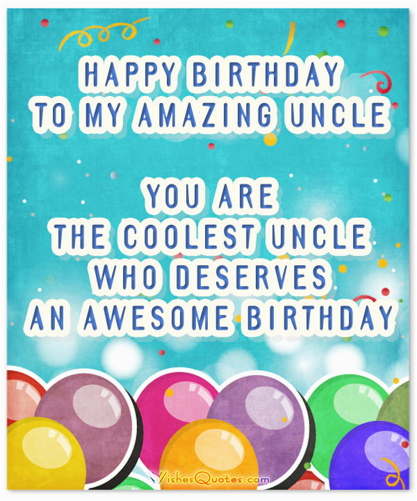 happy birthday wishes for uncle