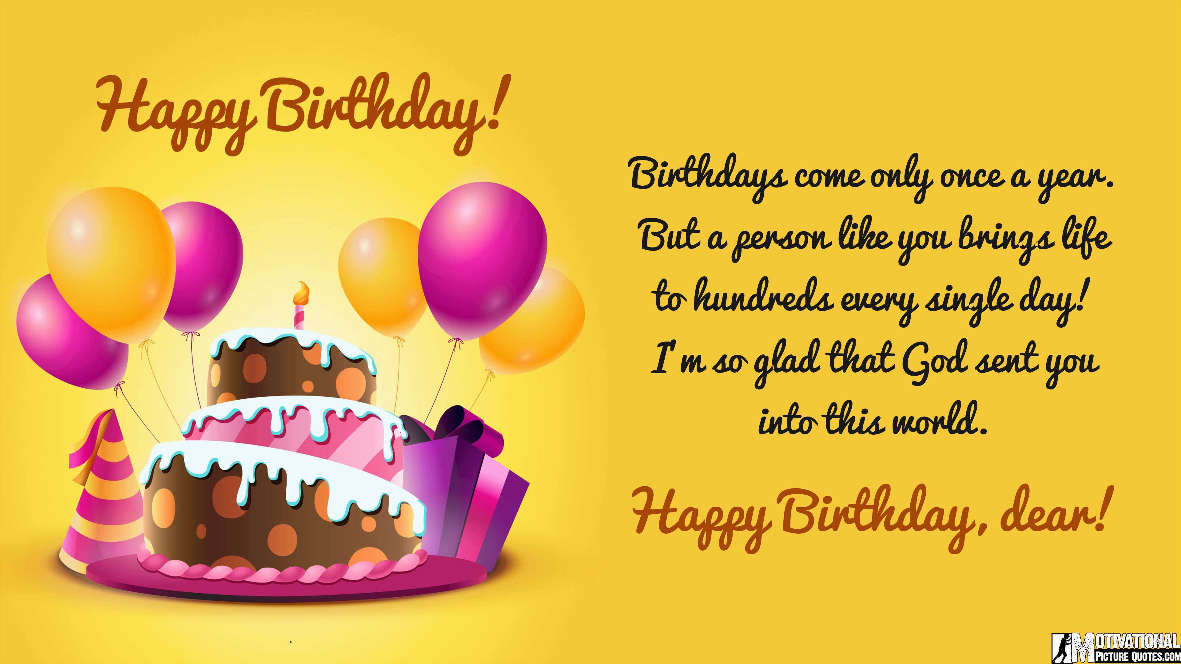 happy birthday images for him with quotes