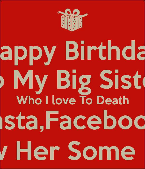 Short Birthday Quotes For Big Sister