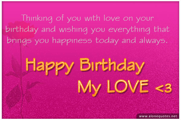 birthday quotes for your boyfriend