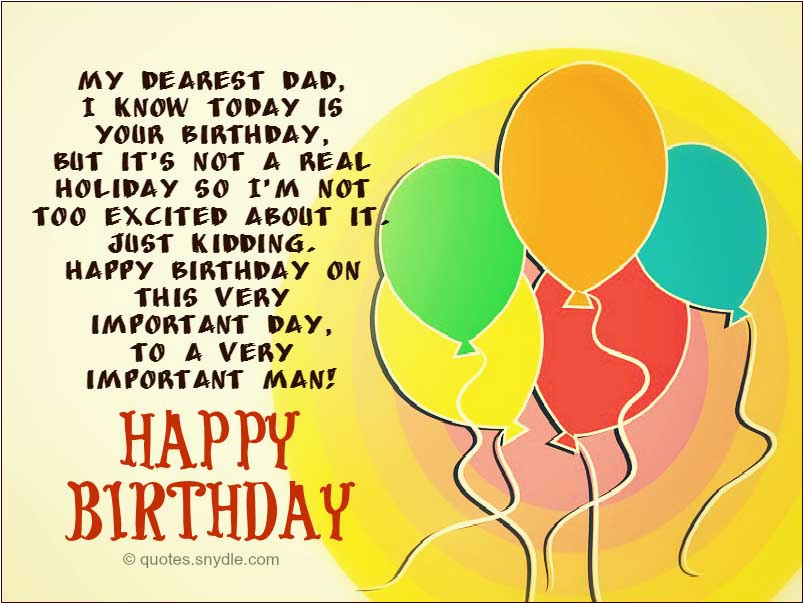 happy birthday dad quotes