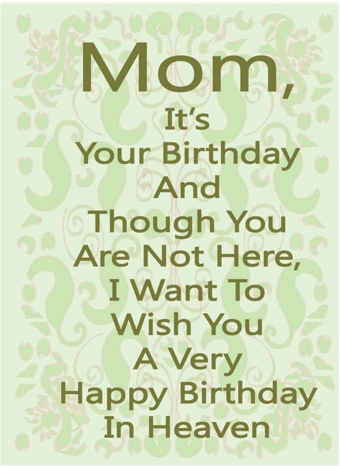 happy birthday mom quotes