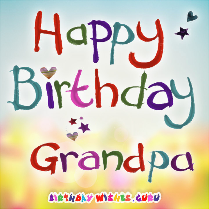 birthday wishes grandpa grandfather