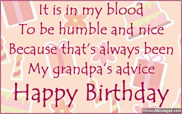 birthday wishes for grandfather