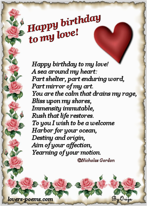 25 exclusive happy birthday poems