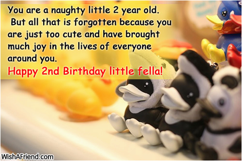 happy 2nd birthday baby boy quotes