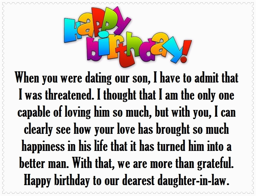 daughter in law birthday quotes