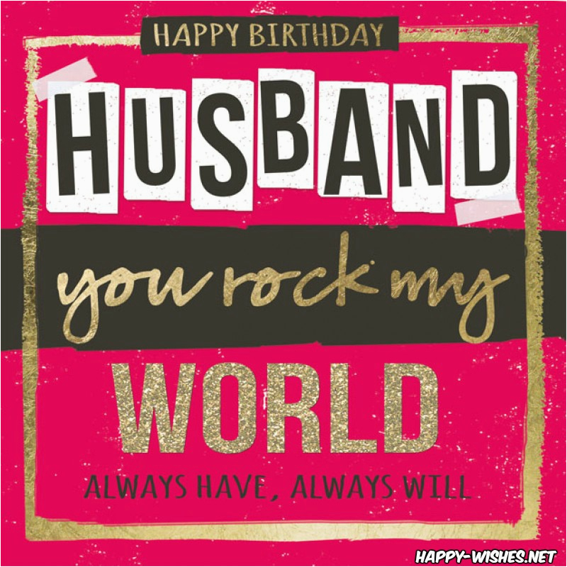 happy birthday wishes for husband