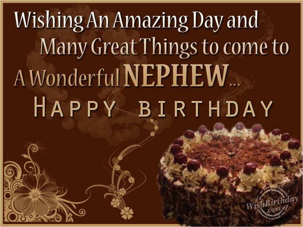 Happy Birthday Quotes for My Nephew | BirthdayBuzz