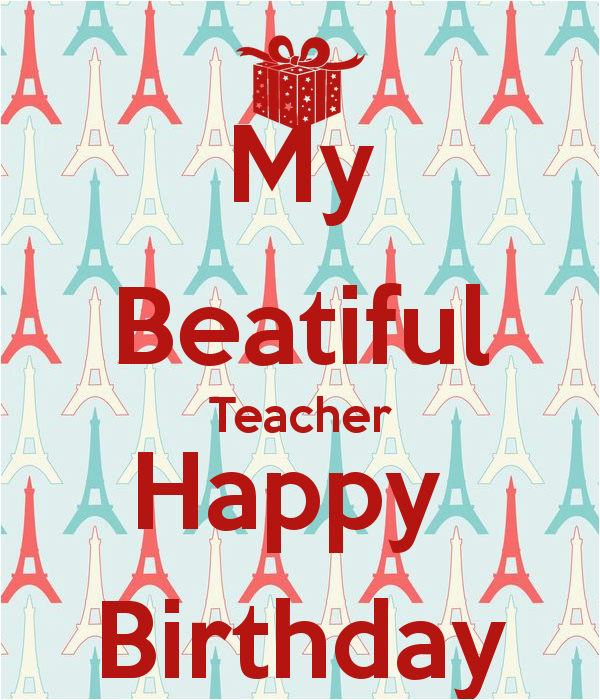 happy birthday quotes for teacher