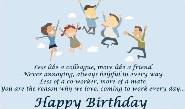 birthday wishes for colleagues