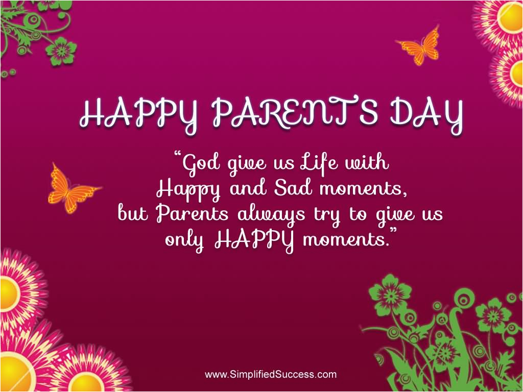 42 awesome parents day wish picture and images