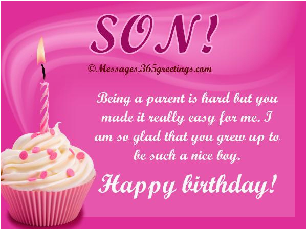 birthday quotes for a son from his mother