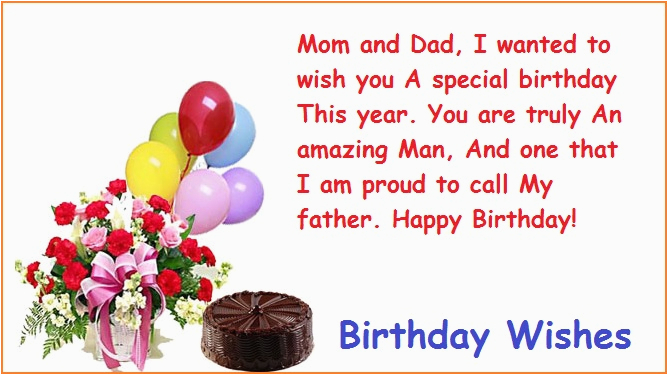 download free birthday wishes father family