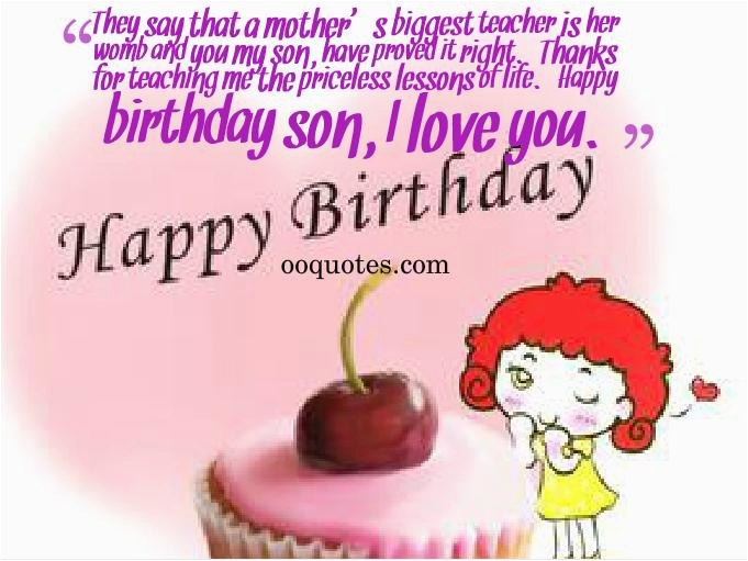 happy birthday son funny quotes