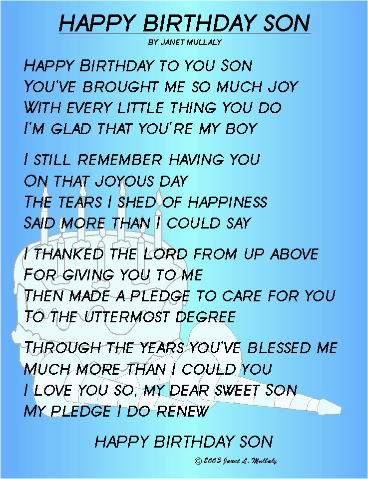 happy birthday son quotes