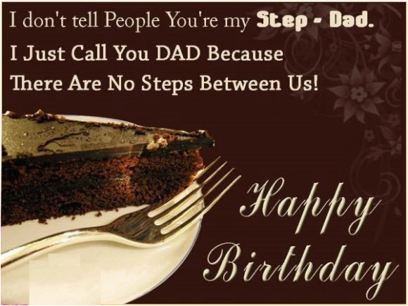 stepday birthday wishes for step father messages