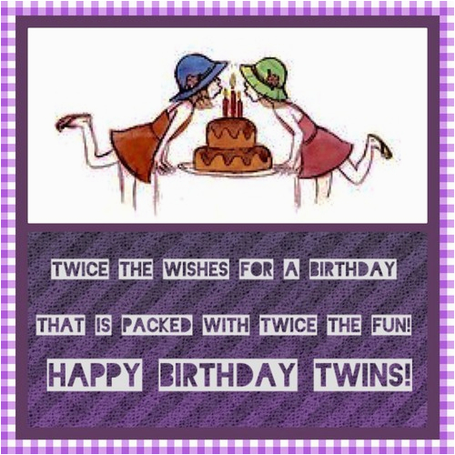 happy birthday twins