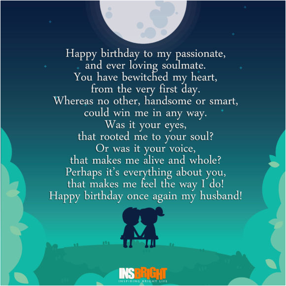 happy birthday poems about love