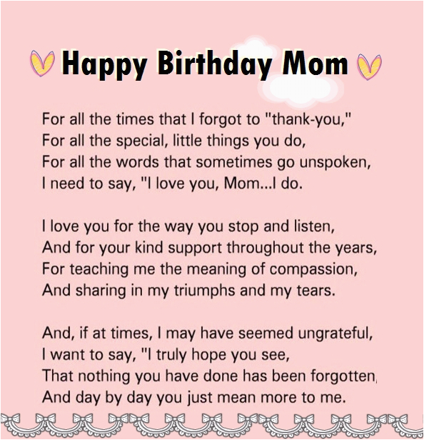 happy birthday mom quotes