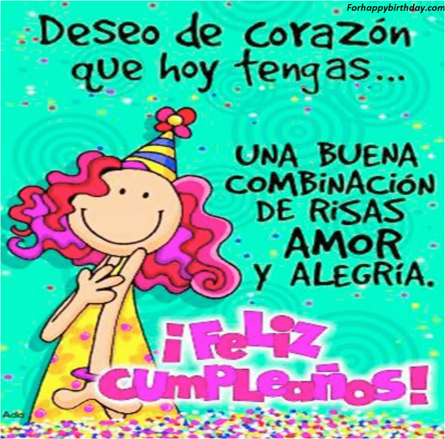 Happy Birthday Quotes In Spanish For Friend