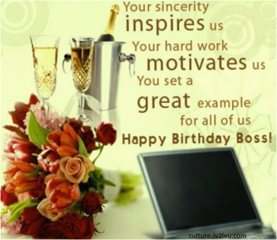 happy birthday boss quotes