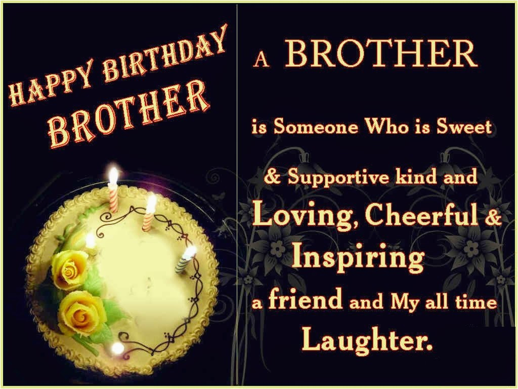 happy birthday brother