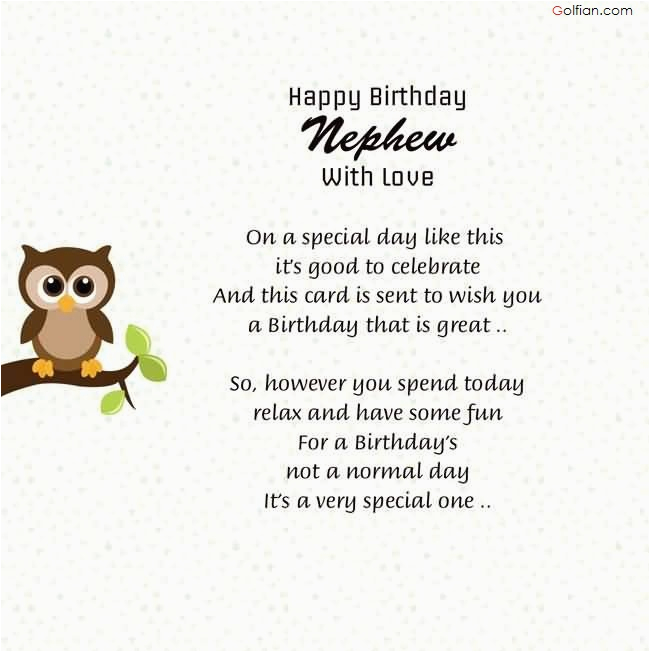 Happy Birthday Quotes to A Nephew 50 Wonderful Birthday Wishes for Nephew Beautiful