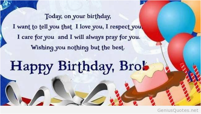 happy birthday brother quotes