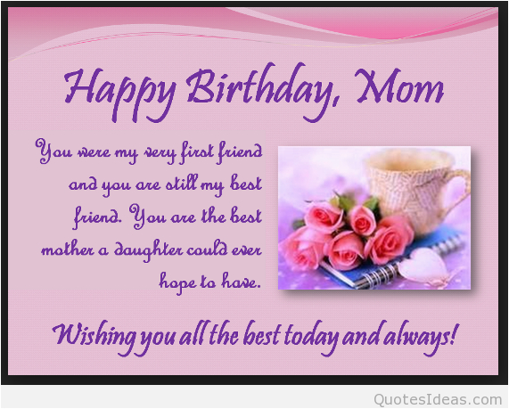 happy birthday mom quotes from son and daughter