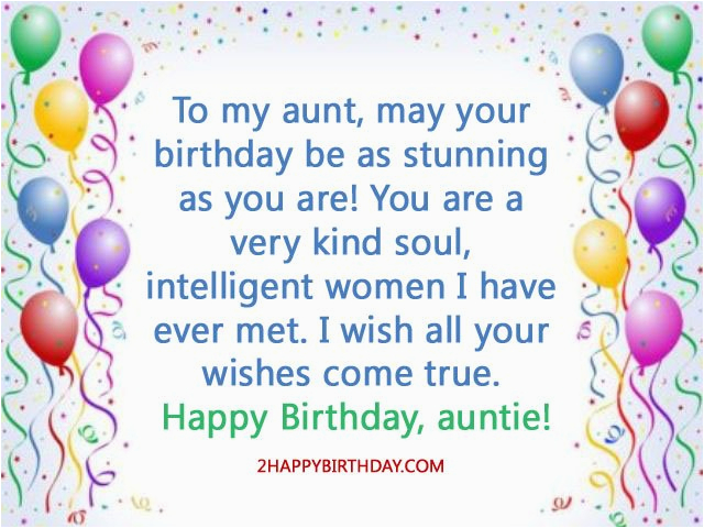 happy birthday aunt wishes quotes messages