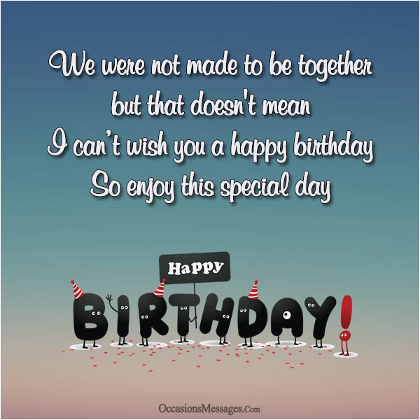 Happy Birthday Quotes to My Ex Girlfriend | BirthdayBuzz