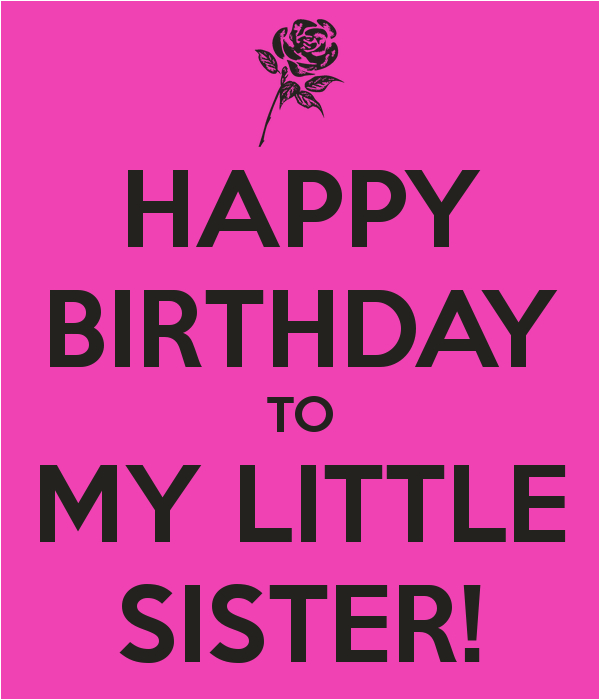 Happy Birthday Quotes to My Little Sister Baby Sister Birthday Quotes Quotesgram