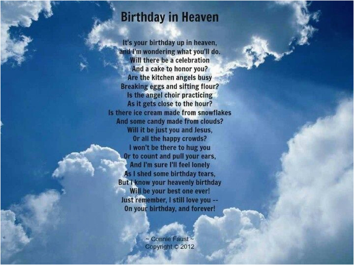 happy birthday to someone in heaven quotes