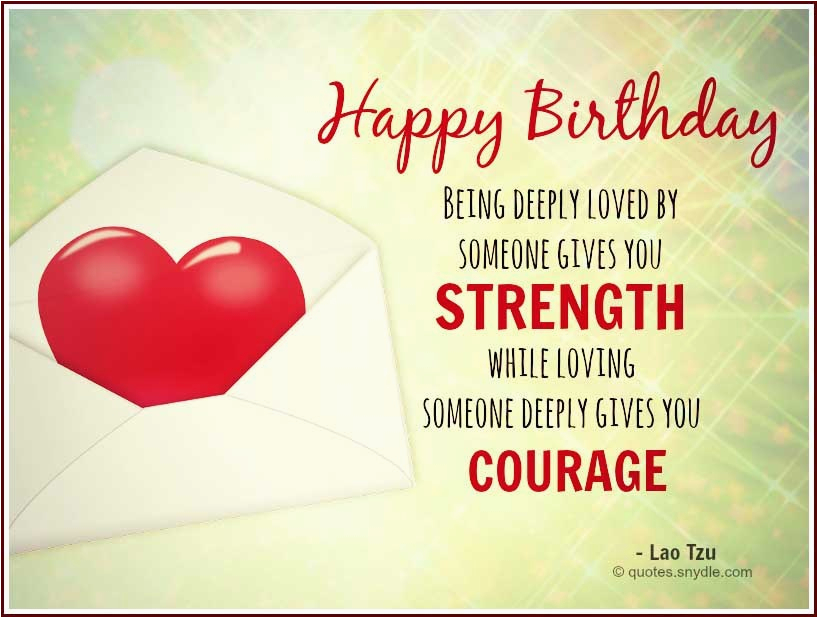 52 mesmerizing birthday love quotes