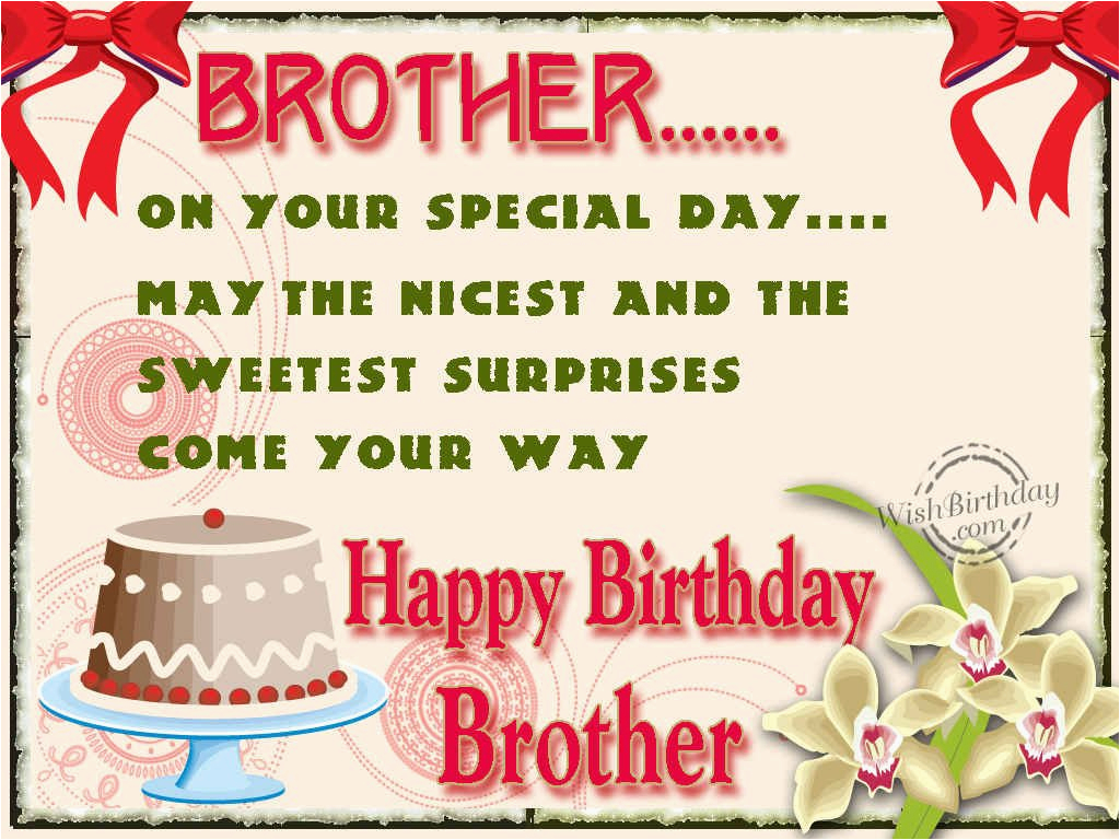 happy birthday brother quotes