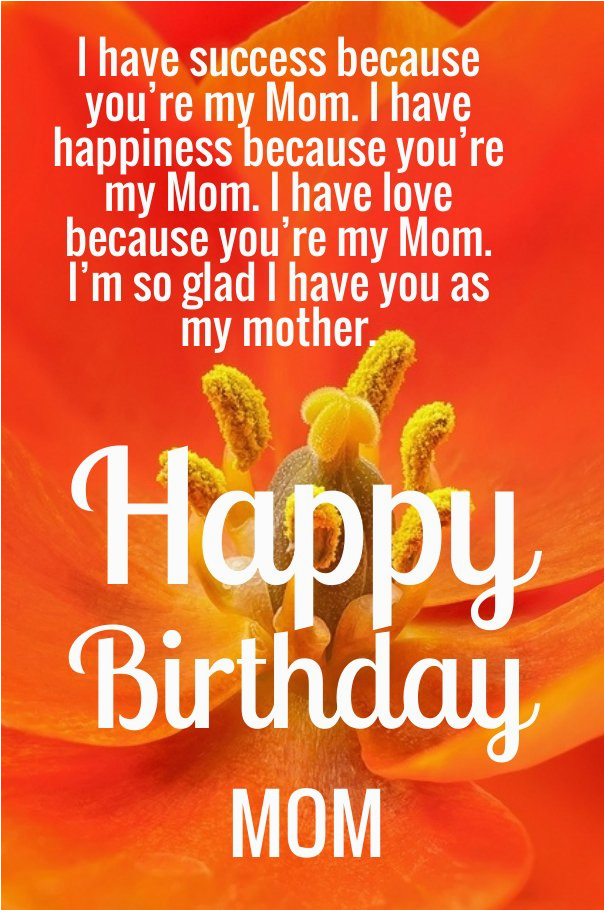 happy birthday mom quotes