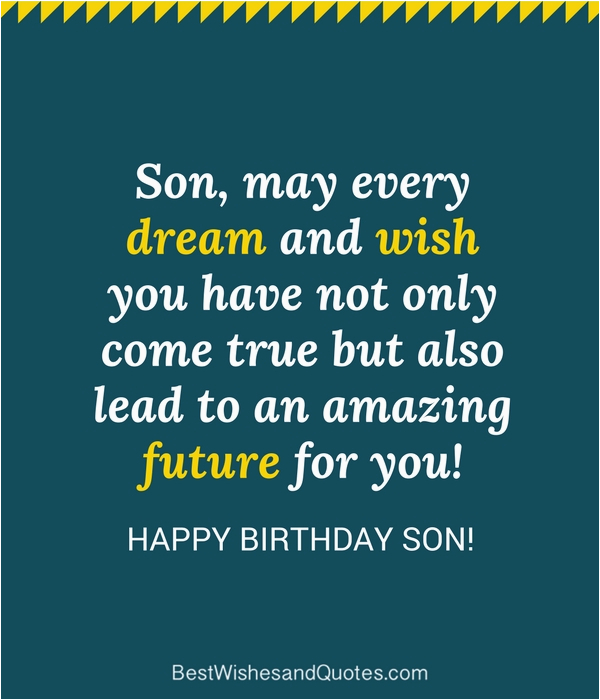 happy birthday son