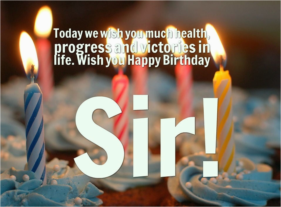 Happy Birthday Sir Quotes Happy Birthday Quotes Images and Wishes for ...