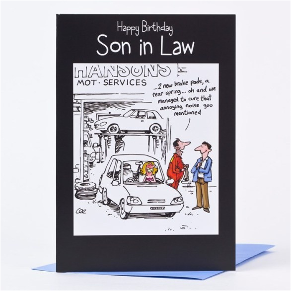 free birthday cards son in law
