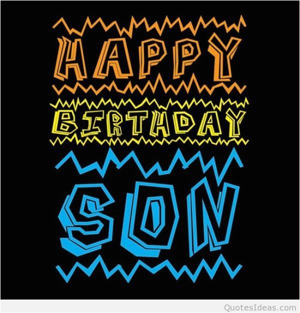 happy birthday son quotes