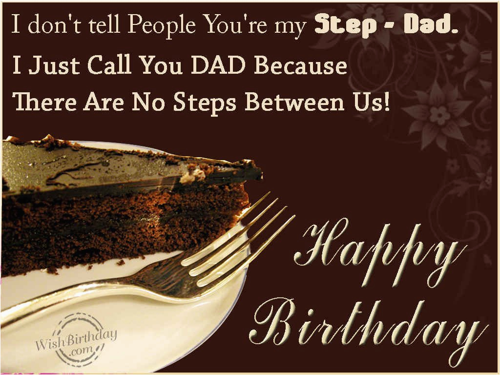 birthday wishes for step father