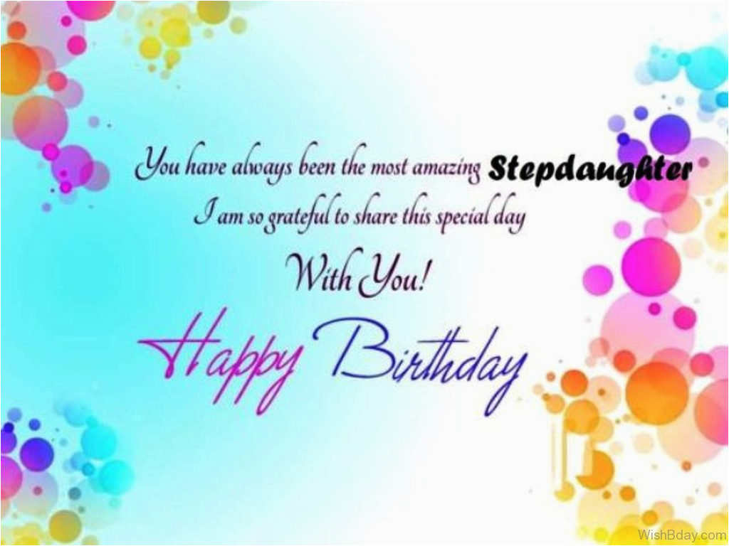 Happy Birthday To My Step Daughter Quotes - Bitrhday Gallery