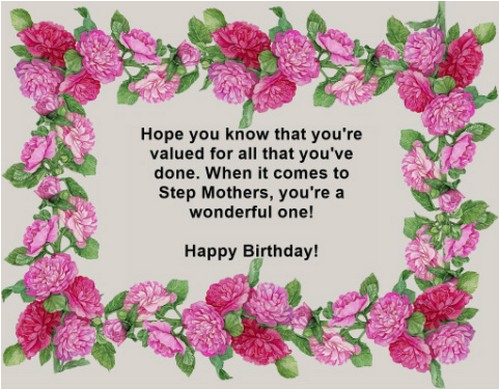 Happy Birthday Stepmom Quotes | BirthdayBuzz