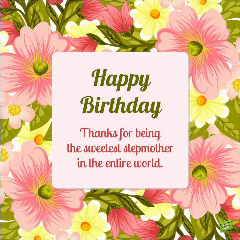 Happy Birthday Stepmom Quotes BirthdayBuzz