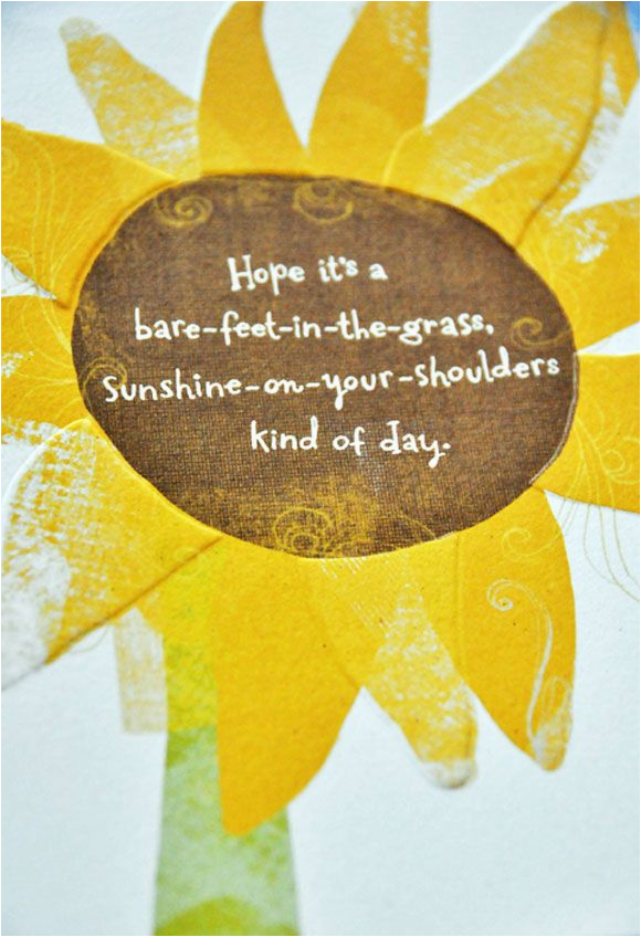 sunshine happy birthday quotes